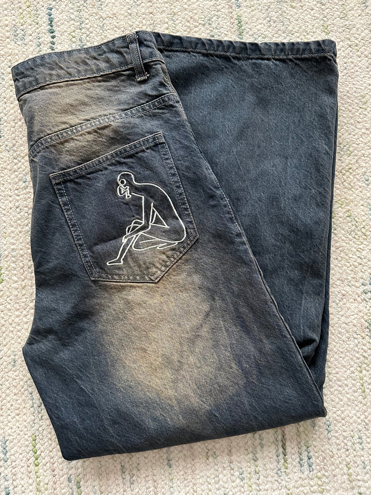 "In Contemplation" Denim